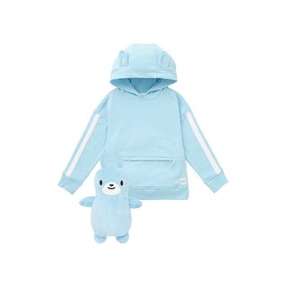 CubCoats 2-in-1 unissex Kids Transforming Pullover Hoodie & Plush Bern New